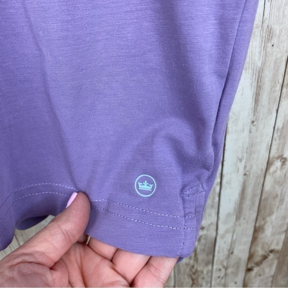 Peter Millar Short Sleeve Golf Polo Shirt Size Large Men - Picture 4 of 12